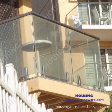 Frameless Glass Fence for Private House